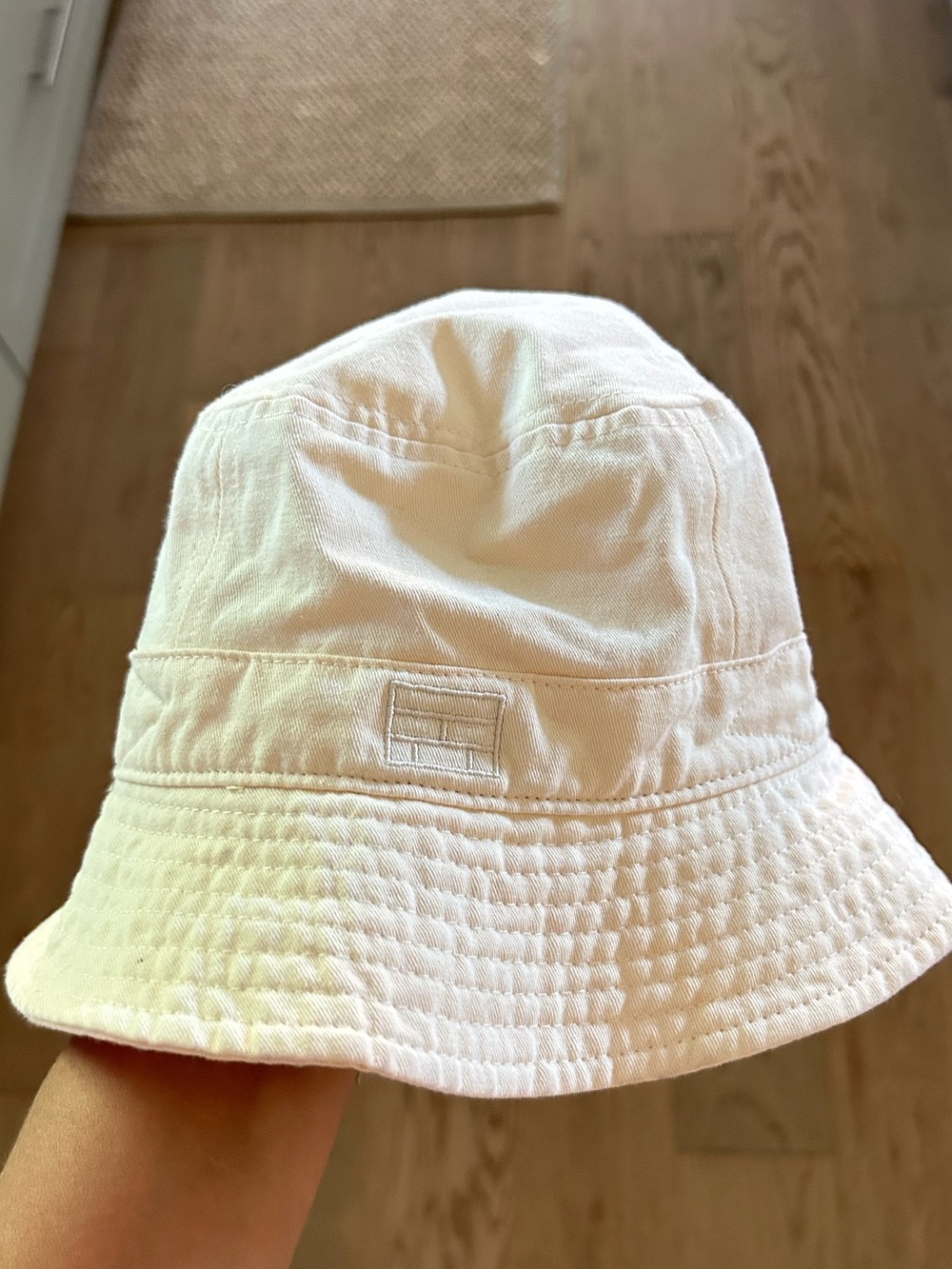 Frame Denim Ivory Bucket Hat